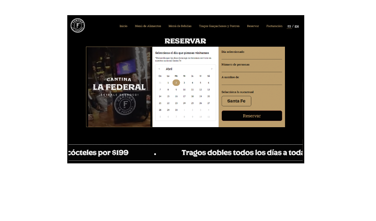 Reservar La Federal